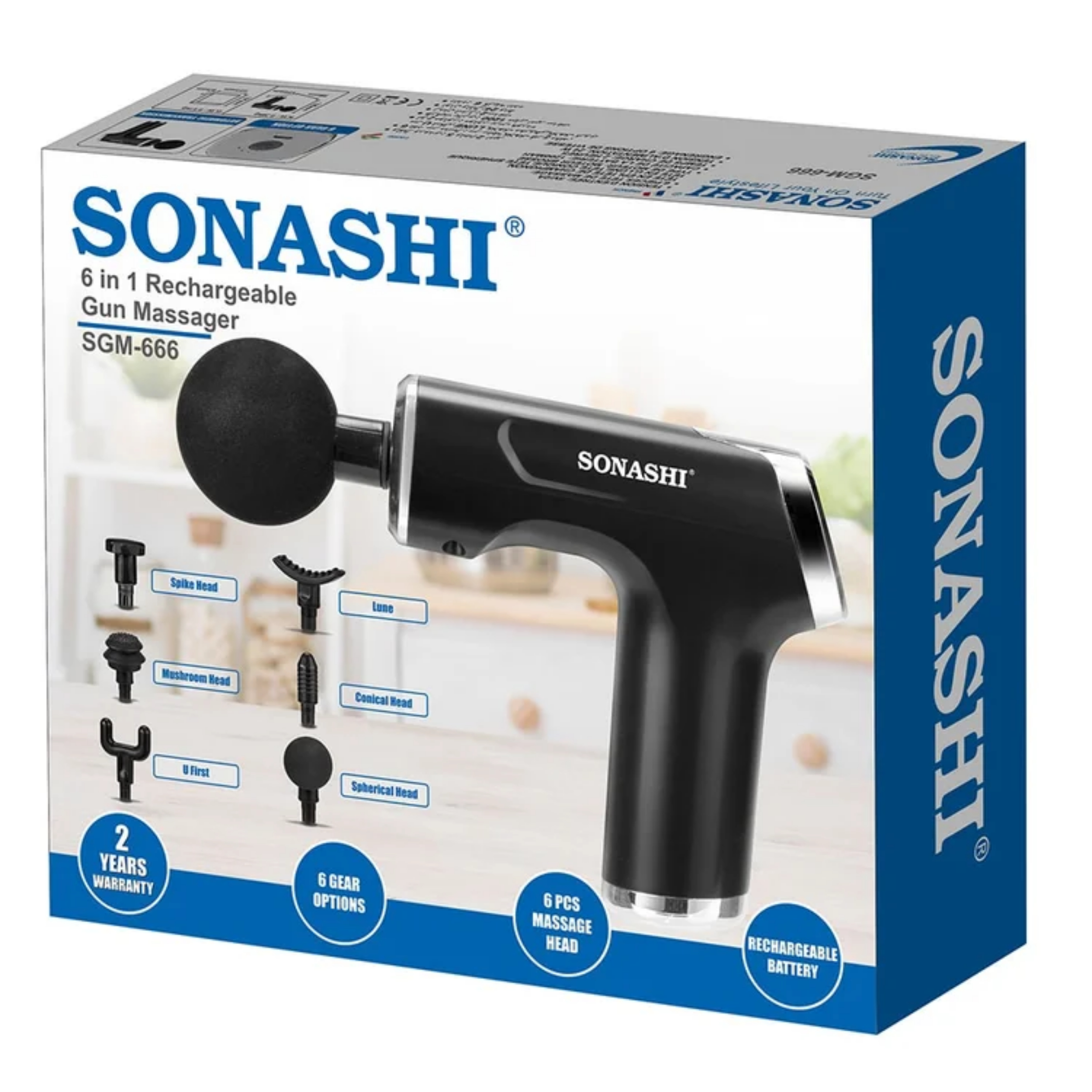 ماساژور تفنگی سوناشی مدل SGM-666 - Image 5