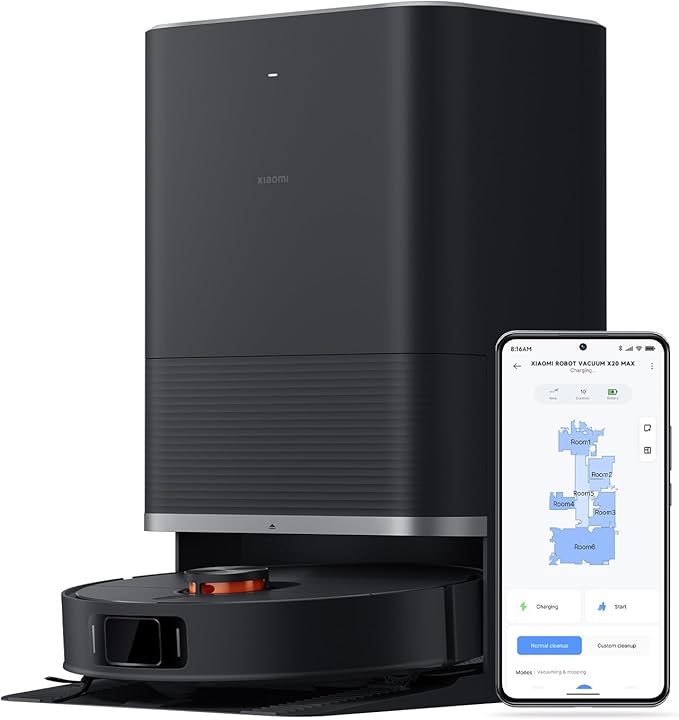 جاروبرقی رباتیک شیائومی مدل Xiaomi Robot Vacuum X20 Max