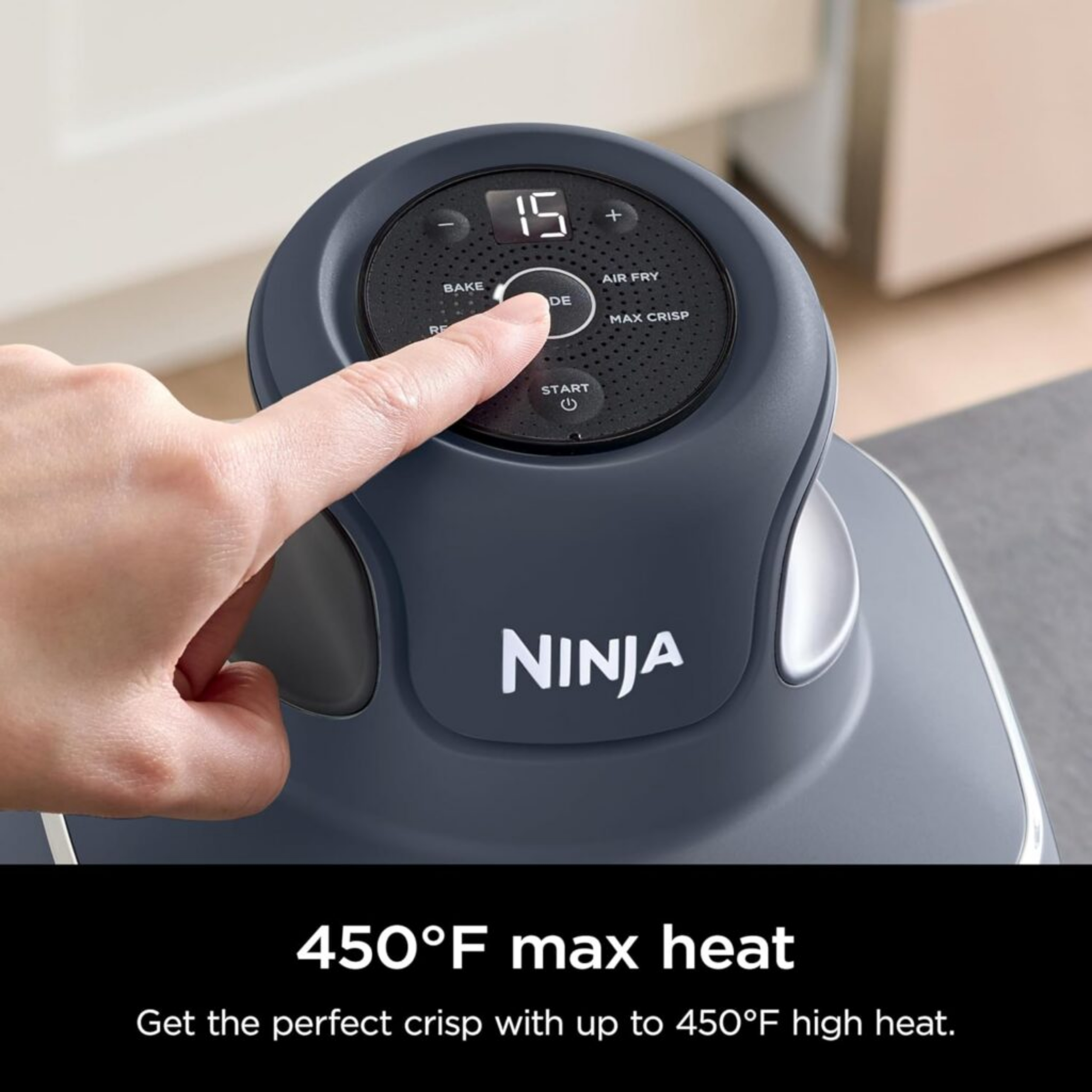 سرخکن بدون روغن نینجا مدل Ninja FN101GY (CRISPi) - Image 3